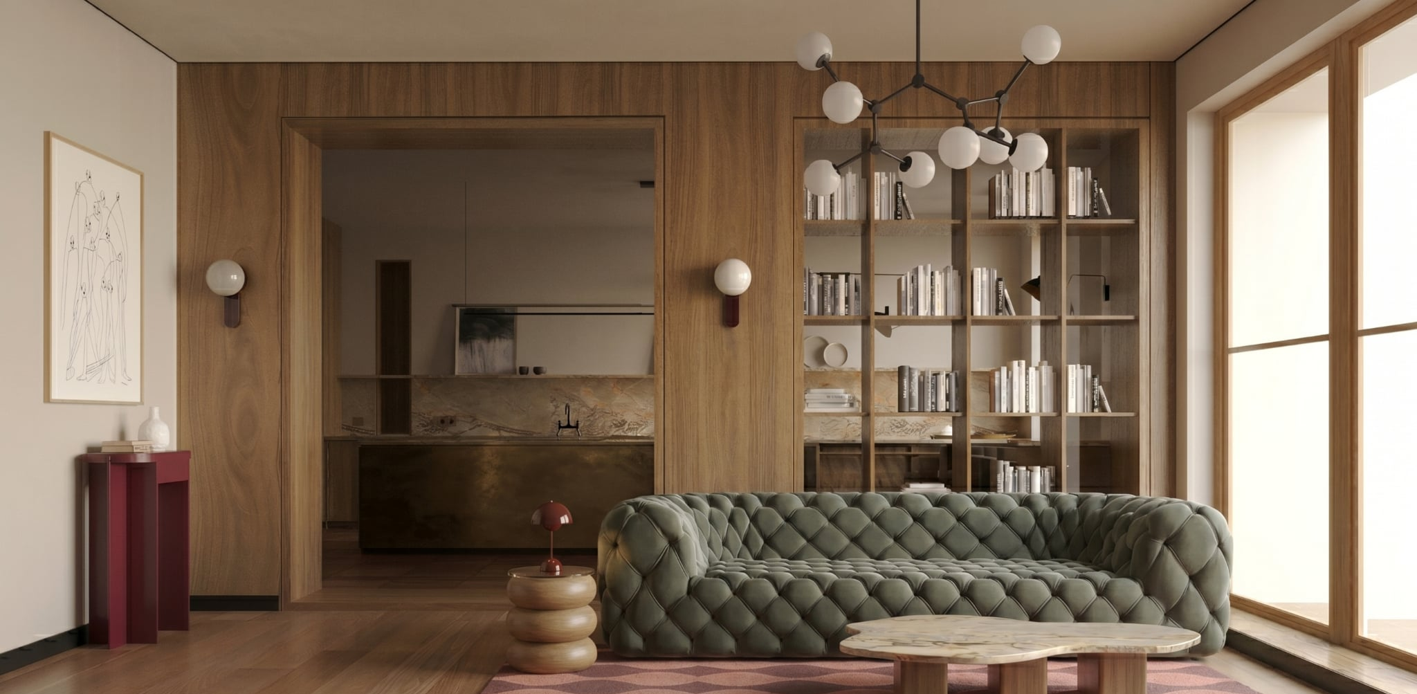 Render salonu w panelu veedeck